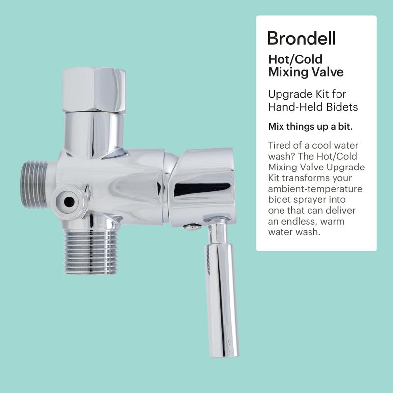 Brondell Hot/Cold Bidet Mixing Valve Upgrade Kit - Image 2
